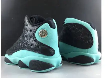 414571-030 JORDAN GREEN BLACK 13 414571-030 AIR ISLAND RETRO 0327